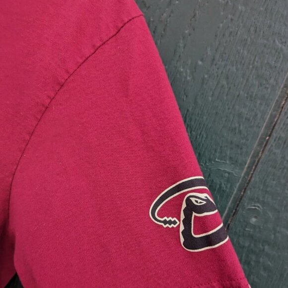 Nike Team Merchandise MLB Arizona Diamondbacks Dbacks Maroon T Shirt Size XL - Picture 4 of 4